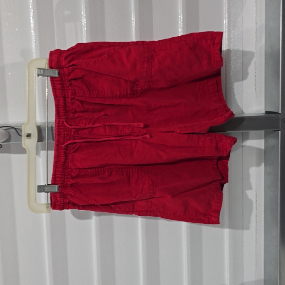 Basic Editions Red Shorts Size Small - image 1
